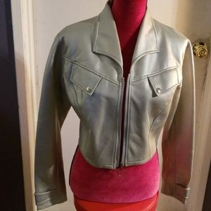 Faux Leather Jacket